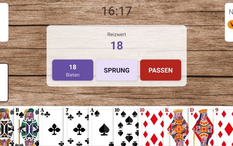 Skatplanet - Französisches Kartenblatt