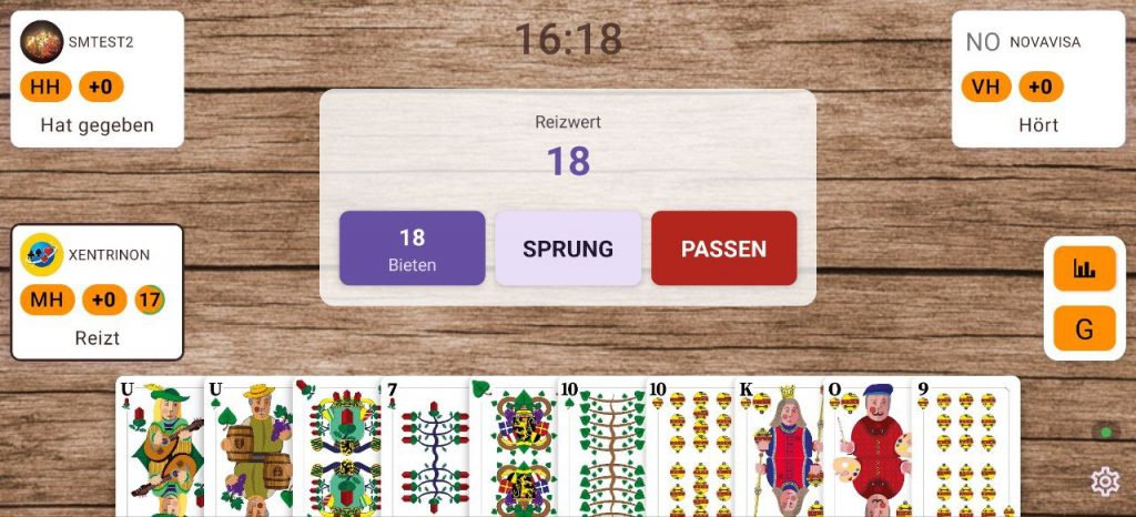 Deutsches Kartenblatt